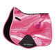 Weatherbeeta Prime Marble All Purpose Saddle Pad #colour_pink-swirl-marble-print