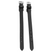 Horseware Ireland Rambo Micklem Bit Strap With Silver Hardware #colour_black