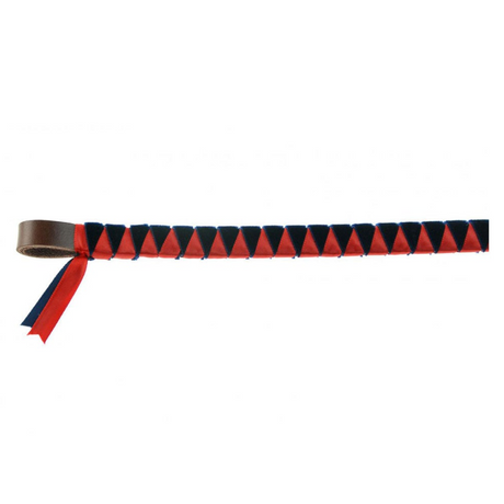 ShowQuest Hexham Browband#colour_navy-red