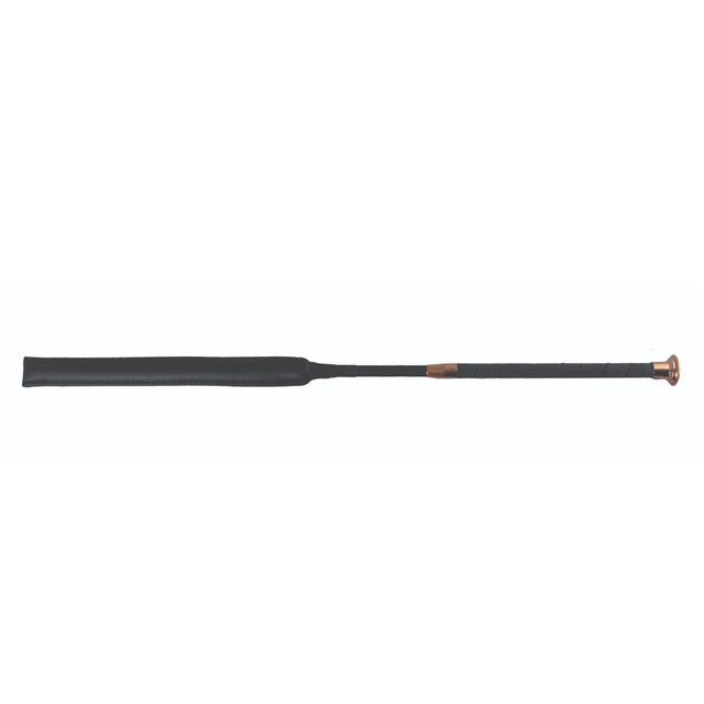 Woof Wear Pro Showjumping Bat #colour_black-rose-gold