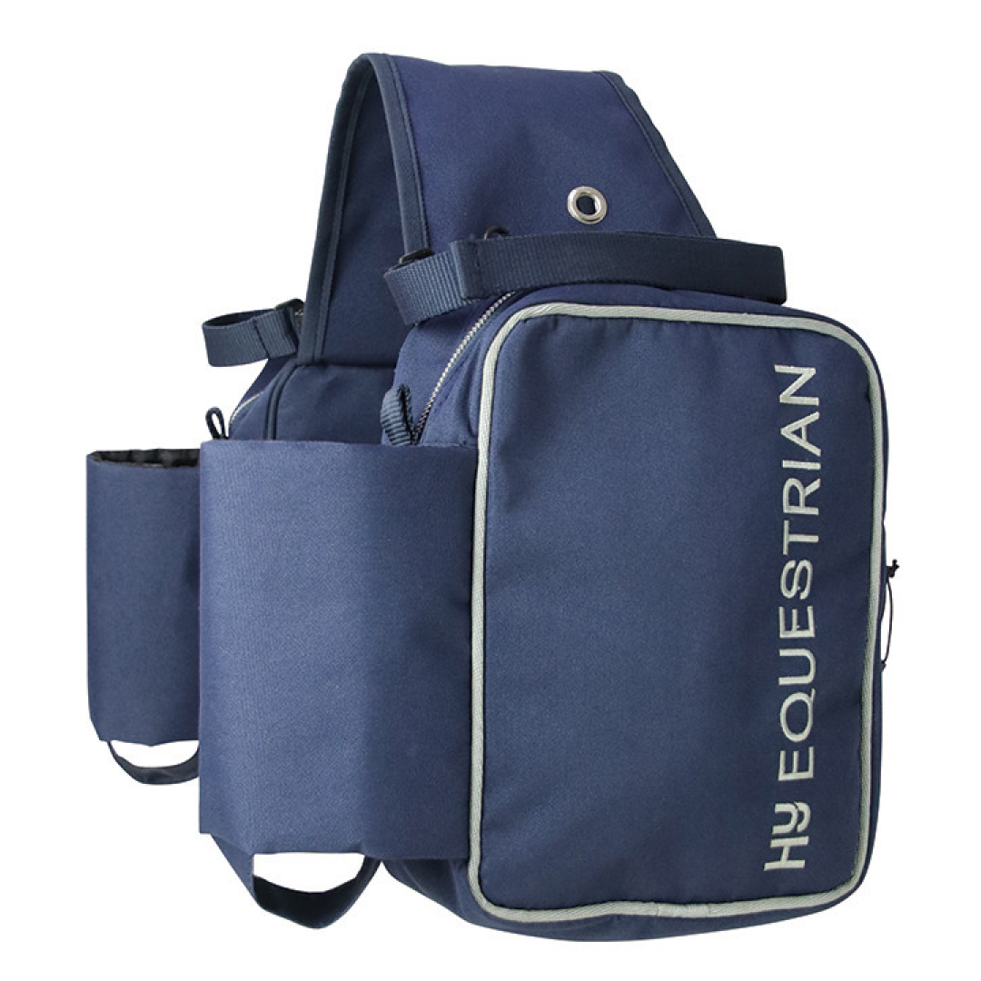 Equestrian shop saddle panniers