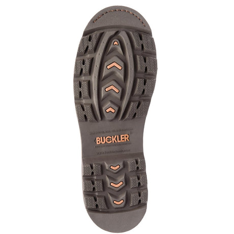 Buckbootz B1555SM Safety Dealer Boot #colour_light-brown