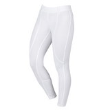 Dublin Performance Cool-It Gel Ladies Riding Tights #colour_white