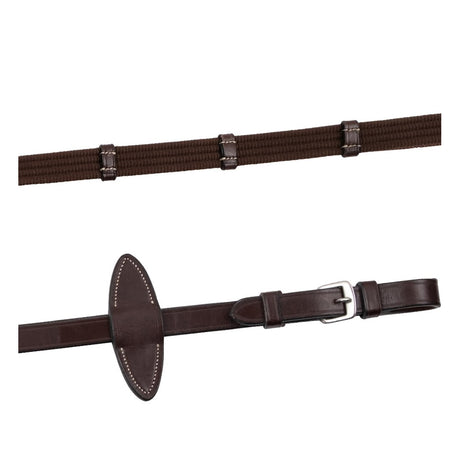 Montar Web Reins With Grips, Stoppers, Stitching And Buckles
