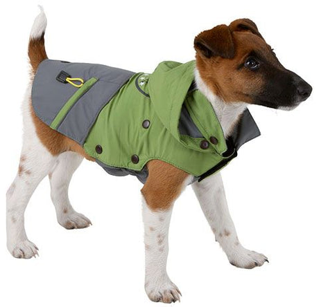 Kerbl Vancouver Outdoor Dog Coat #colour_green-grey