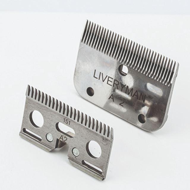 Liveryman A2 Blade Cutter and Comb Set