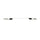 Mackey Elastic Trailer Tie #white-black