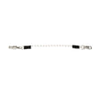 Mackey Elastic Trailer Tie #white-black