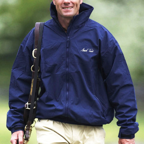 Mark Todd Fleece Lined Men's Blouson Jacket #colour_navy