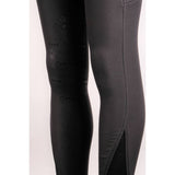 Montar Angela Embossed Logo Knee Grip #colour_black