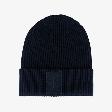 PS of Sweden Navy Sally Knitted Beanie#colour_navy
