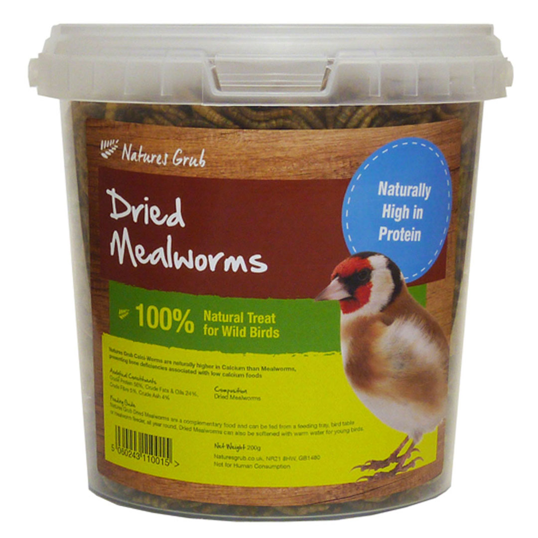 Natures Grub Dried Mealworms#size_200g