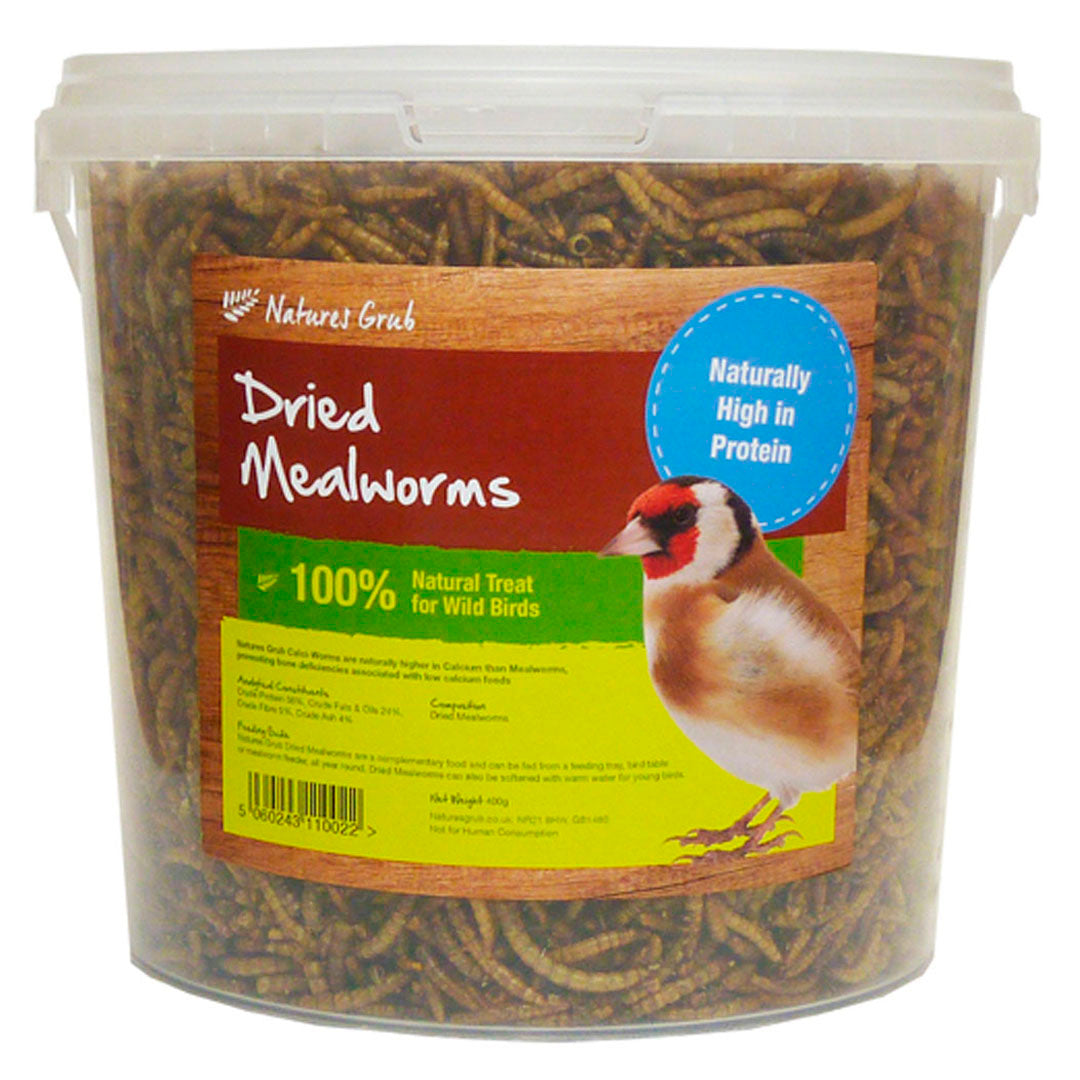 Natures Grub Dried Mealworms#size_400g
