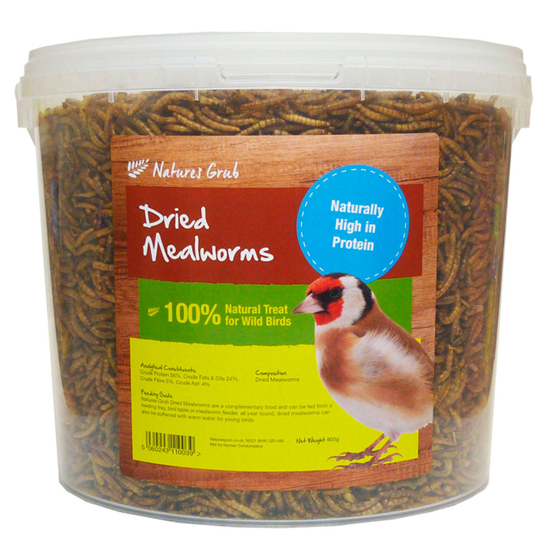 Natures Grub Dried Mealworms#size_800g