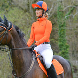 Woof Wear Performance Ladies Riding Shirt #colour_orange