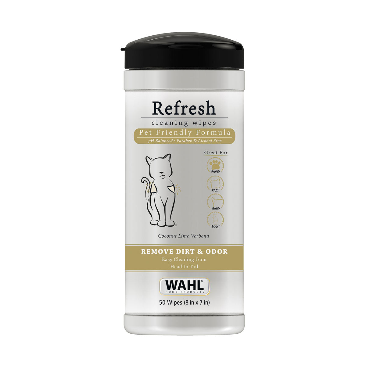 Wahl Refresh Cleaning Wipes - Cat