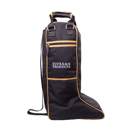 Supreme Products Pro Groom Riding Boot Bag #colour_black-gold
