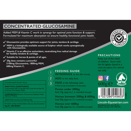 Lincoln Glucosamine Premier Concentrate