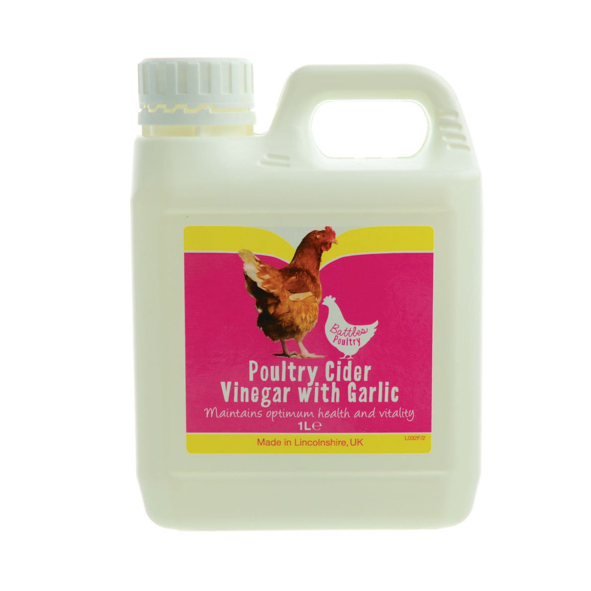 Battles Poultry Cider Vinegar with Garlic #size_1L