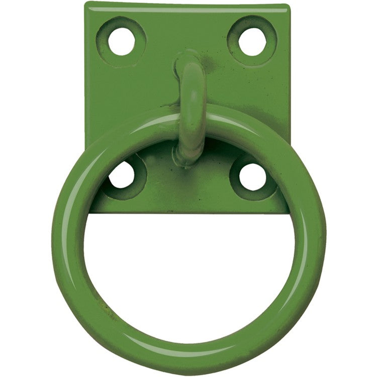 Perry Equestrian Chain Ring on Plate - Pack of 2 #colour_forest-green