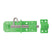 Perry Equestrian Heavy Brenton Padlock Bolts #colour_green