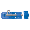 Perry Equestrian Heavy Brenton Padlock Bolts #colour_blue