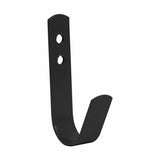 Perry Equestrian Set of 5 General Purpose Tack Room Hooks #colour_black