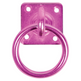 Perry Equestrian Swivel Tie Ring on Plate - Pack of 2 #colour_pink