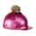 Shires Metallic Hat Cover #colour_pink