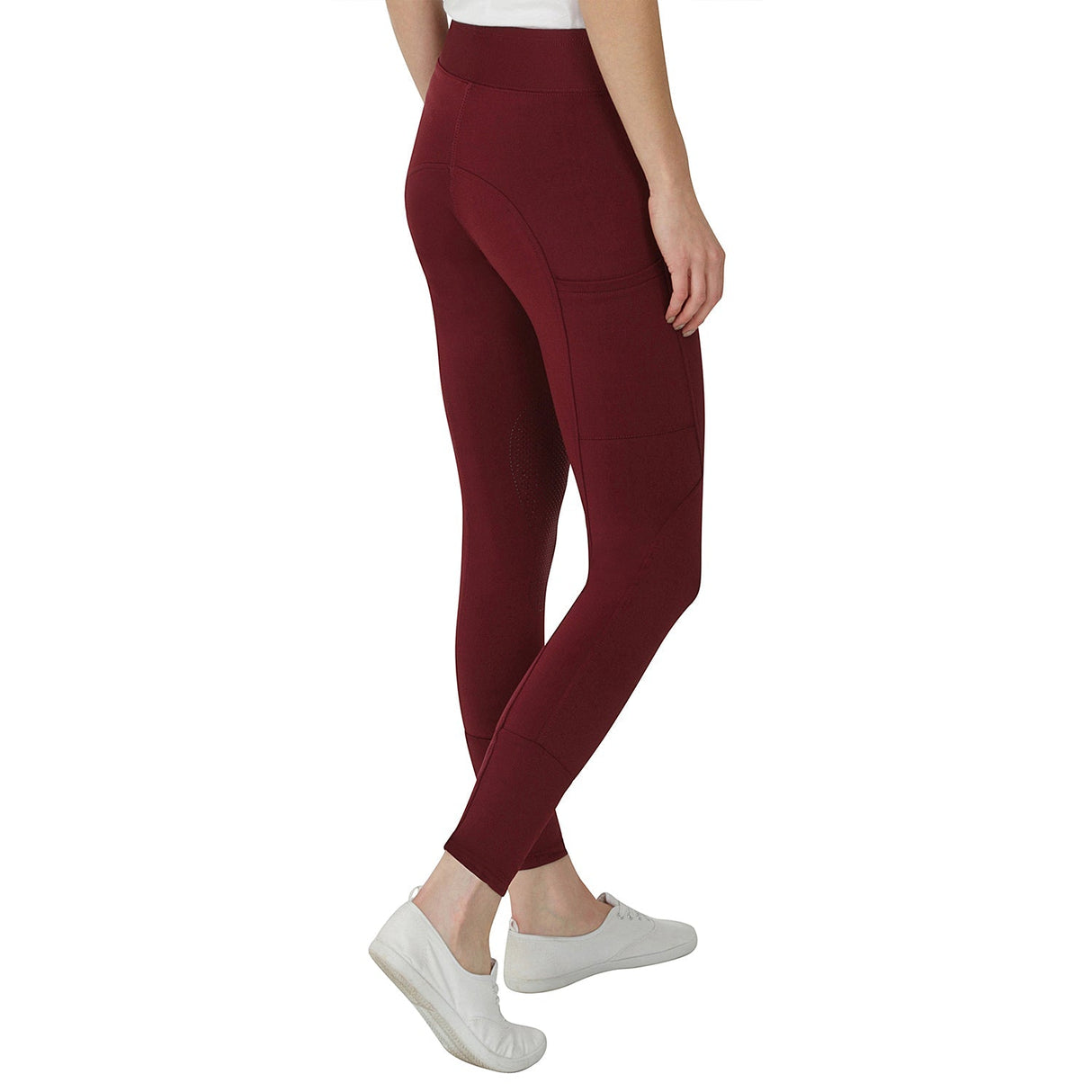 Children´s Riding Leggings Ruby with Silicone Full Seat – EquiZone Online
