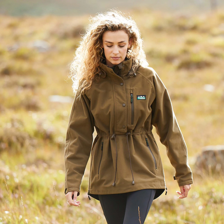 Ridgeline Monsoon II Classic Ladies Smock #colour_teak