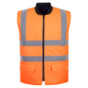 Portwest Hi-Vis Reversible Bodywarmer #colour_orange