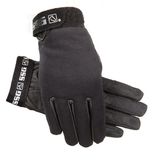 Gants de compétition noirs Vêtements