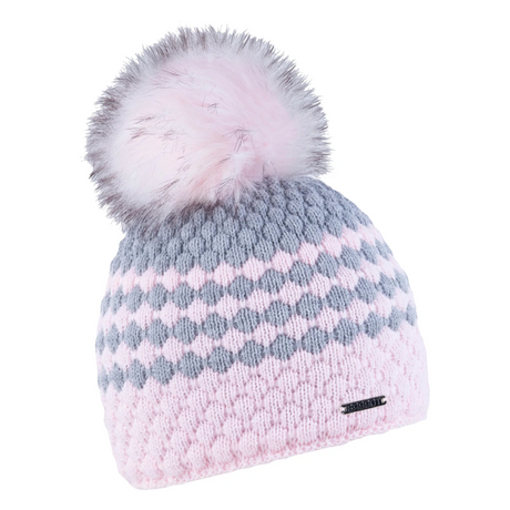 Sabbot Chloe Bobble Hat #colour_pink-grey