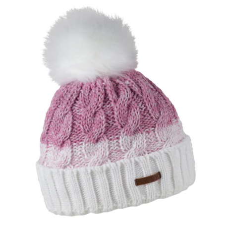 Sabbot Zuzana Bobble Hat #colour_white-pink