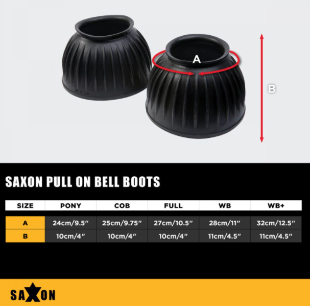Saxon Pull On Bell Boots