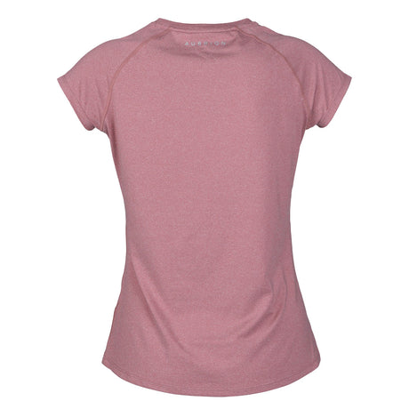 Shires Aubrion Elverson Girls Tech T-Shirt #colour_dusky-pink