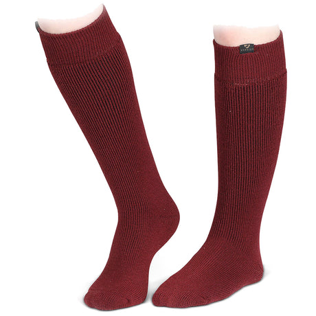 Shires Aubrion Colliers Boot Socks #colour_wine