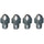 Mark Todd Large Studs Set of 4