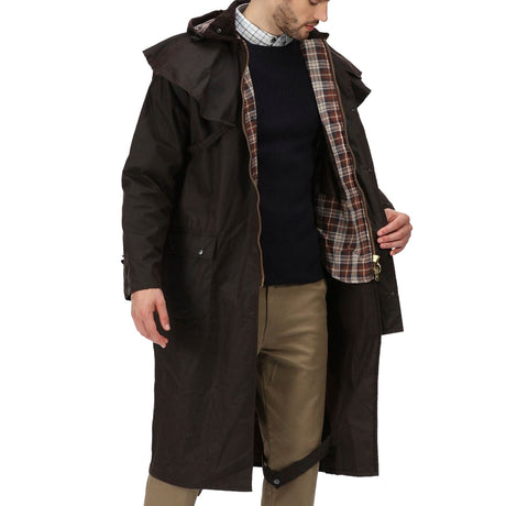 Regatta Professional Cranbrook Wax Jacket #colour_brown