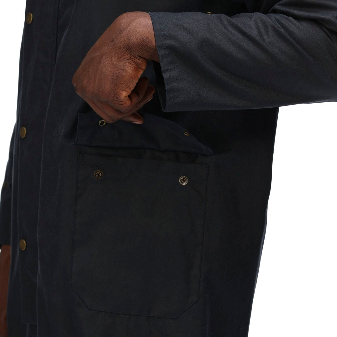 Regatta Professional Cranbrook Wax Jacket #colour_navy