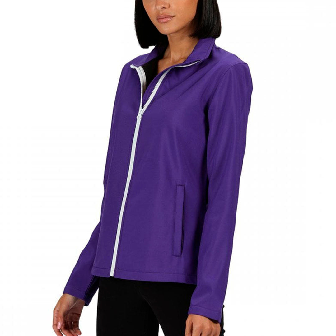 Regatta Professional Women's Ablaze Printable Softshell Jacket #colour_purple