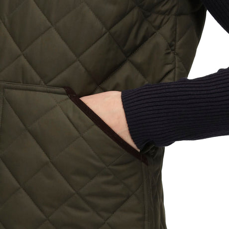 Regatta Professional Moreton Quilted Gilet #colour_dark-green