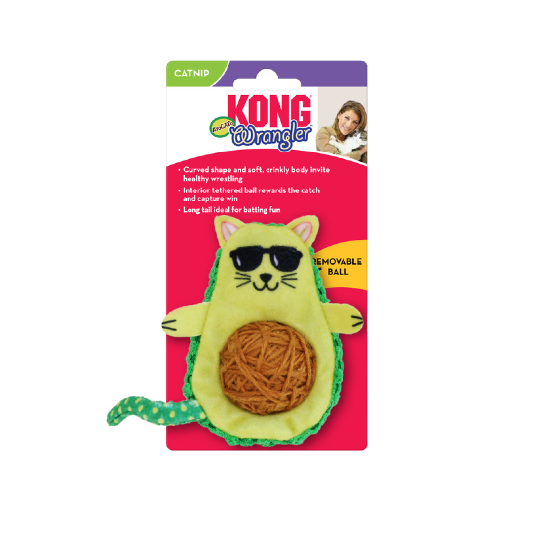 KONG Cat Wrangler AvoCATo #size_one-size