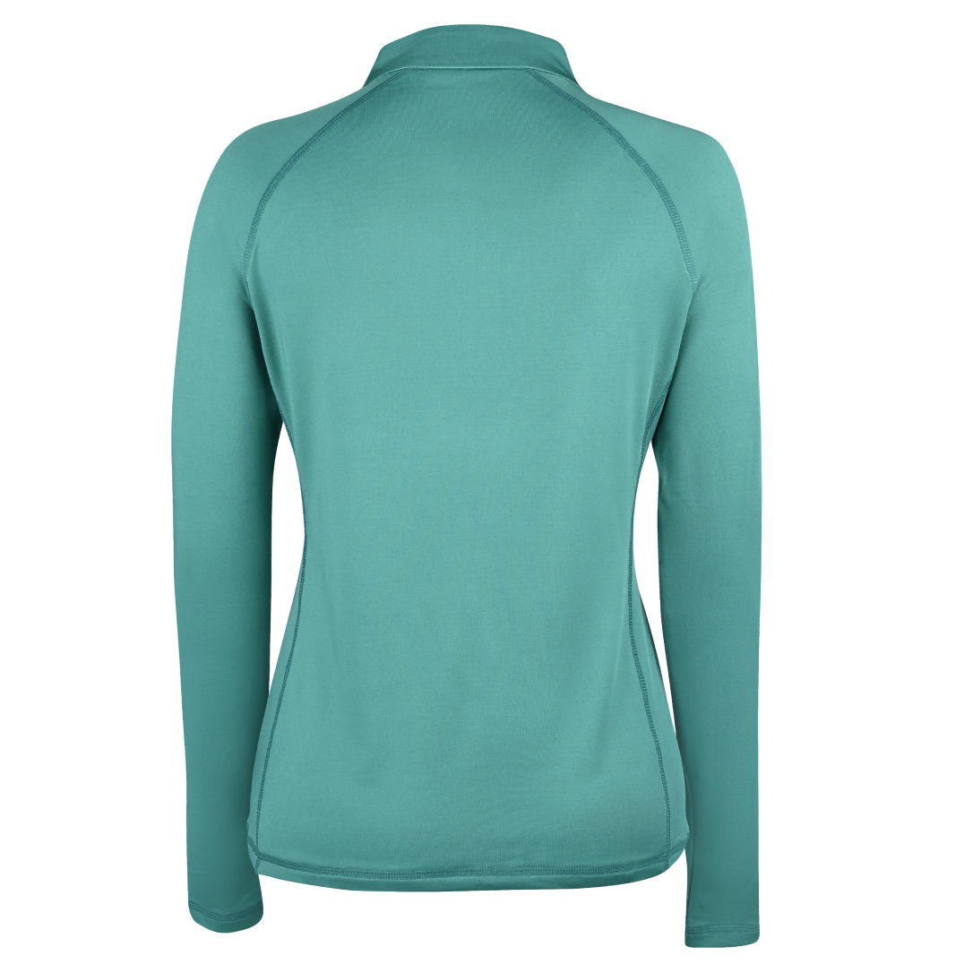Weatherbeeta Prime Long Sleeve Ladies Top #colour_turquoise