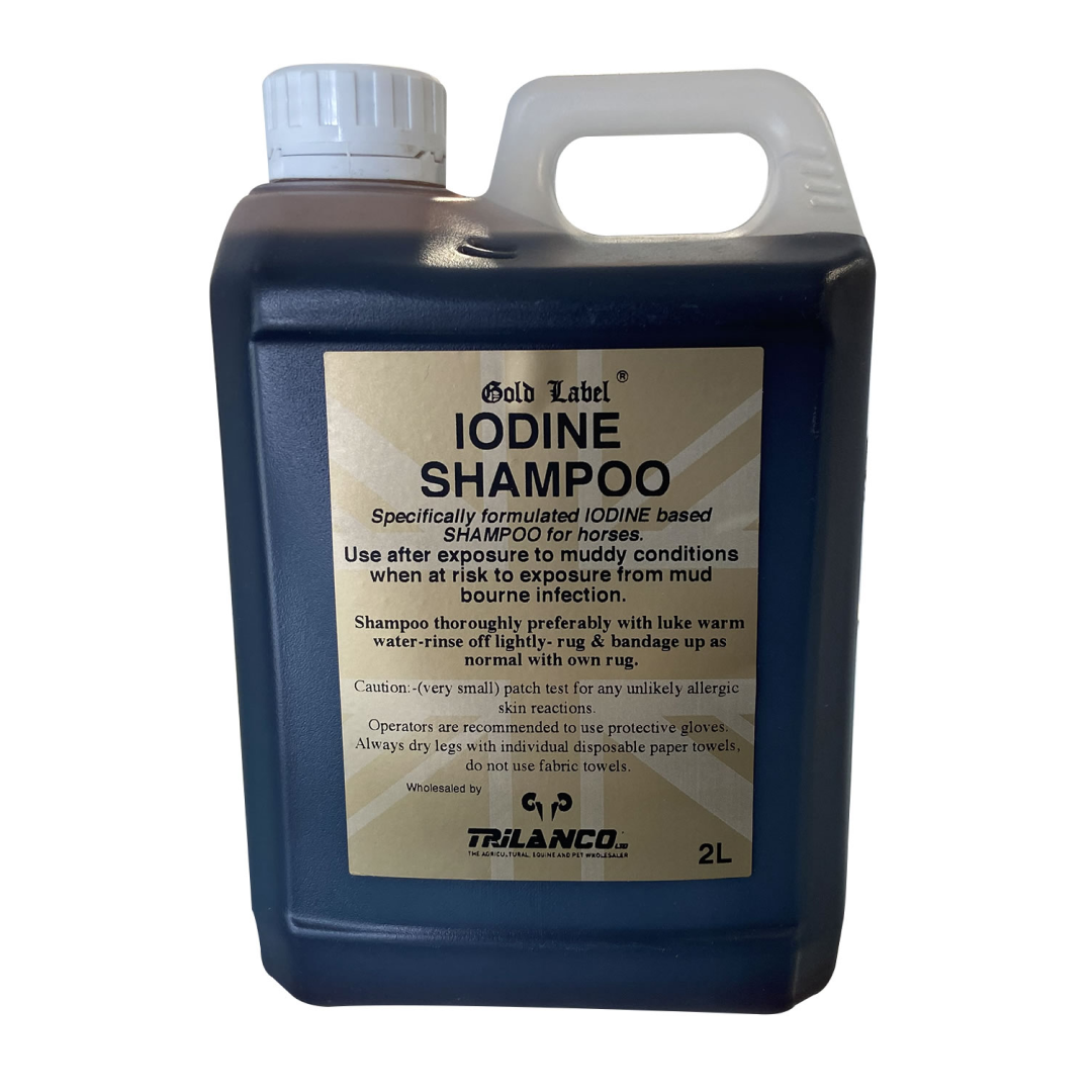 Shampooing à l'iode Gold Label
