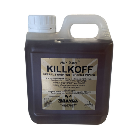 Sirop à base de plantes Killkoff Gold Label