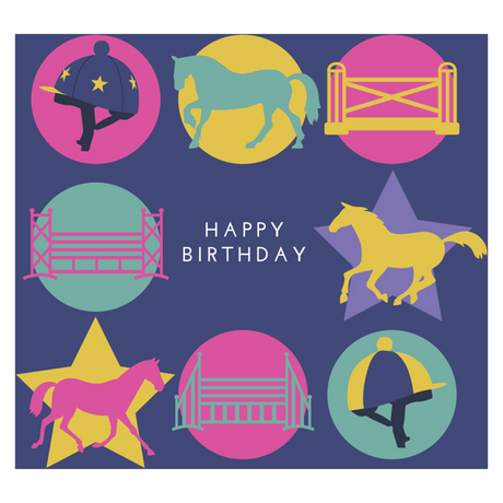 Gubblecote Beautiful Greetings Card#colour_happy-birthday-jumps