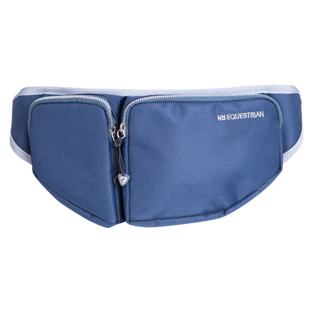 Hy Equestrian Bum Bag#colour_navy-grey