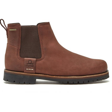 Chatham Southill Premium Leather Waterproof Chelsea Boots#colour_chocolate